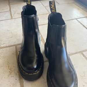 Dr. Martins platform Chelsea boot